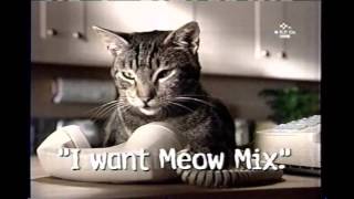 1998 meow mix ad [upl. by Sirraf538]