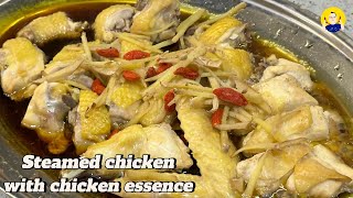 Steamed chicken with chicken essence  Making something nutritious for your family [upl. by Artimas]