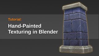 Tutorial  Hand Painted Textures in Blender [upl. by Laise237]