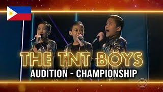 TNT Boys The Worlds Best All Performances w Scoring [upl. by Flieger]