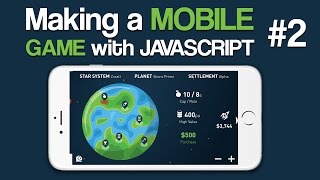 Making a Mobile Game with Javascript  2 Creating PhoneGap Project [upl. by Linders117]