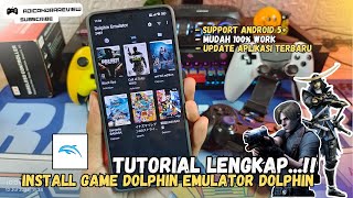 CARA SIMPLE PASANG GAME DOLPHIN EMULATOR DI ANDROID TERBARU❗ [upl. by Eedahs]