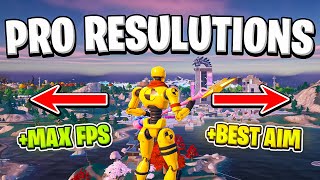 TOP 5 PRO STRETCHED RESOLUTIONS In Fortnite Season 4  🔨 FPS BOOST amp Smoother Gameplay 🔨 [upl. by Nelon]