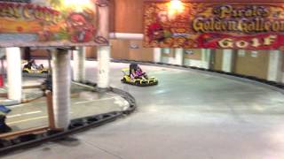 Gokarts  Playlands Castaway Cove Pier 9  Ocean City NJ [upl. by Sungam]