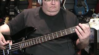 Roy Orbison A Love So Beautiful Bass Cover with Notes amp Tab [upl. by Idnar]