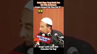 Jangan Abaikan Mengaji Bab Taharah  Ustaz Azhar Idrus ustazazharidrus uai ArkayraFellicia fypシ゚ [upl. by Araed]