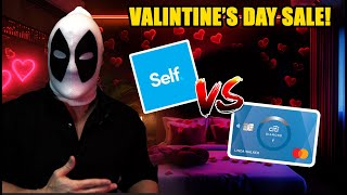 CREDIT BUILDER VS SECURED CARD PLUS VALINTIESS DAY SALE  THECRUSADERCAVE [upl. by Nickelsen]