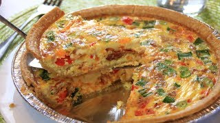 Bacon Egg and Cheese Quiche [upl. by Anthiathia]