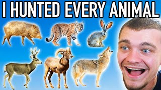 I Hunted Every Animal in Mexico  Hunter Call of the Wild [upl. by Ahtennek]