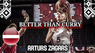 ARTURS ZAGARS  FIBA U18 HIGHLIGHTSLATVIA [upl. by Nabetse523]