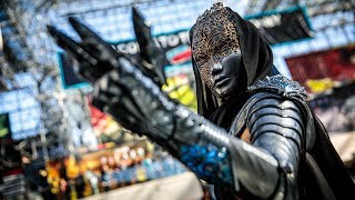 Adam Savage Checks Out Lumeclusters New Armor Cosplay [upl. by Egas108]