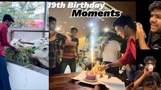 19th Birthday Vlog  Going temple amp Gaushala with mummy  birthday vlog party cake k18 [upl. by Alikam18]