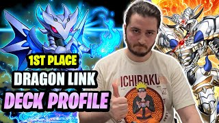 Steves 1st Place Dragonlink Deck Profile w Brotaur August 2024 Yugioh TCG [upl. by Waldon]