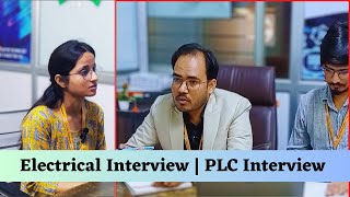 Electrical Interview  PLC Interview  Interview Question interview electricalinterview [upl. by Oflodur]