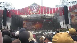 VIERZA FEAT DEWA 19 HUT TNI KE 79 LIVE MONAS [upl. by Byers]