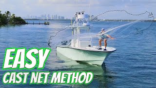 How to Throw a 10 FT CAST NET The EASY Way [upl. by Mossberg]