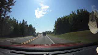 Drive through Manistique Michigan Partially 07032013 [upl. by Heymann]