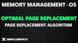 Optimal Page Replacement Algorithm with Example in OS  Memory Management [upl. by Maximilien885]