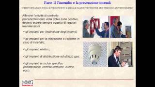 parte 1 11 lincendio e la prevenzione incendi [upl. by Atews]