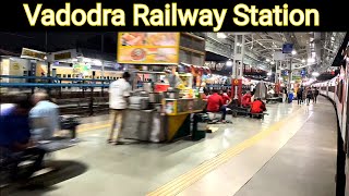 Vadodara Railway Station Knight View  Indian Railway [upl. by Airehs937]