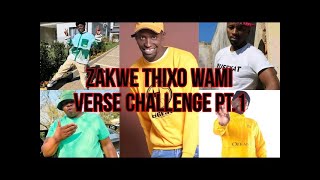 Zakwe Thixo Wami  Open Verse Challenge P1 FT Young Cannibal Prince Shadow Mthinay MC Killah Ruf [upl. by Aitnyc345]