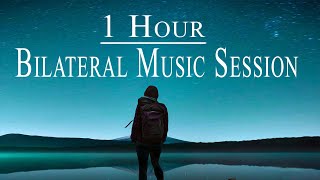 1 HR Bilateral Music Therapy 🎧 Relieve Stress Anxiety PTSD Nervousness  EMDR Brainspotting [upl. by Ruddy]