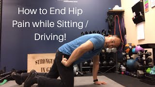 How To End Hip Pain While SittingDriving  Dr Wil amp Dr K [upl. by Citarella]