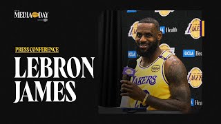 LeBron James Press Conference  Lakers Media Day 2024 [upl. by Auqinet]