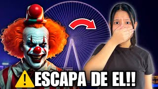 ESTE PAYASO MALVADO ME QUIERE ATRAPAR🤡 ESCAPA DE EL EN ROBLOX Regina MH [upl. by Essirahs717]