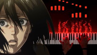 Attack on Titan OST  Vogel im Käfig Piano [upl. by Ahtram]