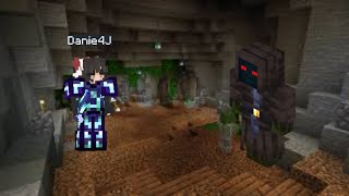 Getting Wolf Slayer 7 BUT Black guy on screen  CraftersMC Skyblock [upl. by Dorolice]