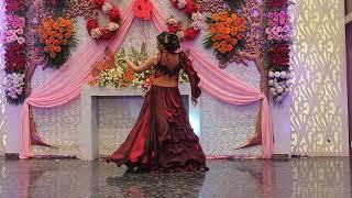 Leja Leja Re Dhvani  Bhanushali  Bride Dance Wedding [upl. by Wilburn634]