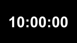 CRONÓMETRO de 10 minutos SIN ALARMA  Temporizador de 600 segundos [upl. by Barnet]