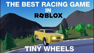 I played the best ROBLOX RACING GAMETiny Wheels [upl. by Nihcas883]