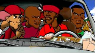 Video Gangs Of LA 1991 Animated Cartoon Version [upl. by Picco]