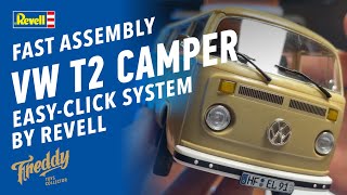 Volkswagen T2 Camper Model kit Advent Calendar by Revell [upl. by Dweck]