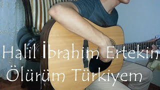 Mustafa Yıldızdoğan  Ölürüm Türkiyem Halil  Akustik Gitar Cover [upl. by Drusy]