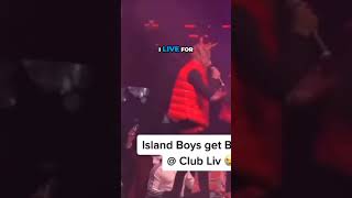 Island Boys Live Booed Off Stage 😱 [upl. by Nwahsyt]