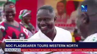 NDC Flagbearer Tours Western North [upl. by Kcirdek]