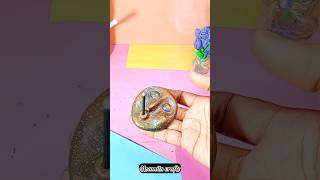 Incense stand 😍viralvideo diy clay sculpture terracotta [upl. by Neelyhtak]