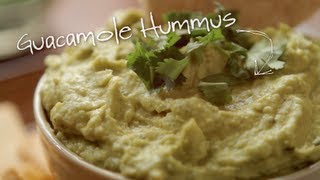 Guacamole Hummus Recipe  Wholly Guacamole [upl. by Leeann]