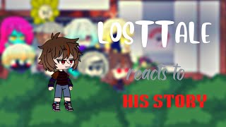 LOSTTALE REACTS TO DUSTTALE BackstoryTimeStopReversal finale part [upl. by Acissj]