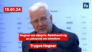 Rød børs oljepris under press og Hegnars advarsel mot eiendom [upl. by Cy816]