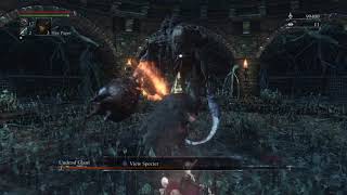 Undead Giant  Bloodborne  Cursed and Defiled Chalice Dungeon [upl. by Ahsauqal]