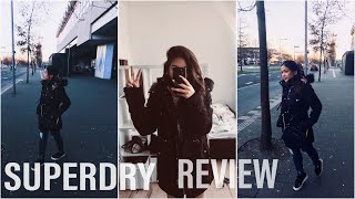 Superdry winter jacket review [upl. by Ahsined]