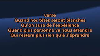 Vincent Vallières  On va saimer encore  Karaoke  Lyrics [upl. by Pasahow634]