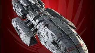 BATTLESTAR GALACTICA  BATTLESTAR PEGASUS  Hero Collector Model Review [upl. by Assirahc488]