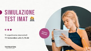 Test IMAT 2024  Simulazione completa IMAT Test di medicina in inglese [upl. by Ayerhs583]