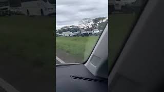 N2 South  Road Closure Traffic gridlocked from Prospecton going towards Amanzimtoti [upl. by Rastus]