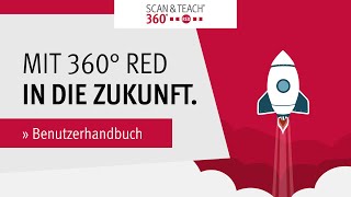 Benutzerhandbuch  Tutorial SCAN amp TEACH 360° RED [upl. by Ablem674]